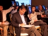 Finalists displaying their answers at the 2012 MoMath Masters Tournament
