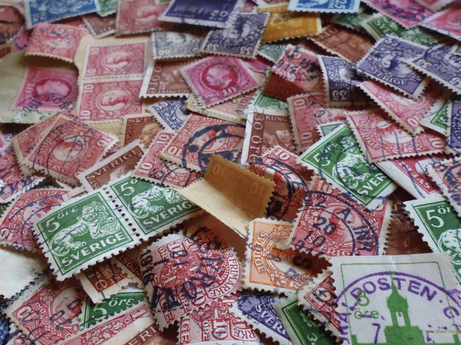 Old Swedish Stamps