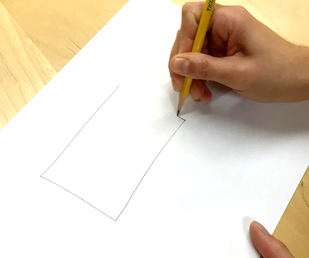 Rebecca's hand