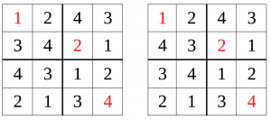 SmallSudokuSolnC