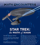 2017 April 5 — “Star Trek: The Math of Khan” with James Grime