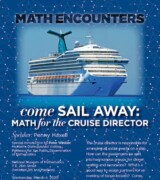 2020 March 5 — “Come Sail Away: Math for the Cruise Director” with Penny Haxell