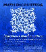 2013 February 6 – Doris Schattschneider – Ingenious Mathematics