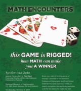 2017 October 4 — “This Game is Rigged! How math can make you a winner” with Paul Zeitz